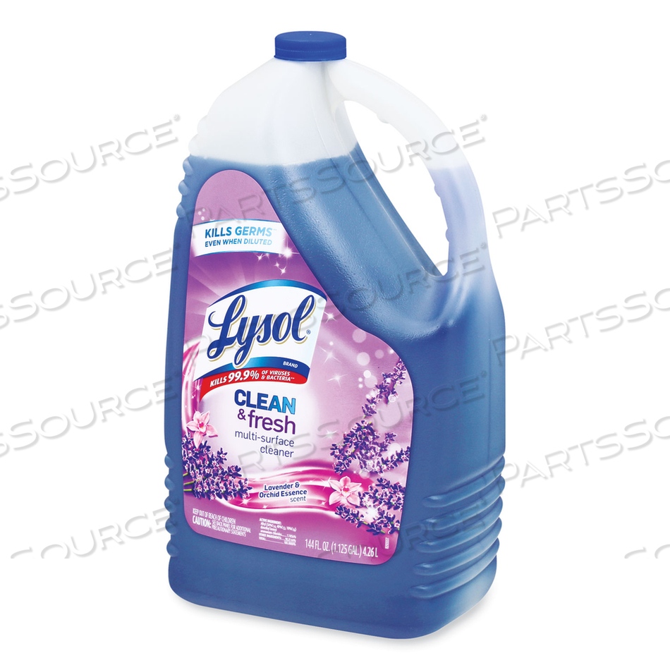 CLEAN AND FRESH MULTI-SURFACE CLEANER, LAVENDER AND ORCHID ESSENCE, 144 OZ BOTTLE by Lysol