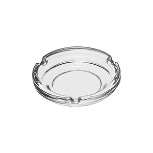 GLASS ASHTRAY 4.25" CLEAR ROUND, 48 PACK by Libbey Glass