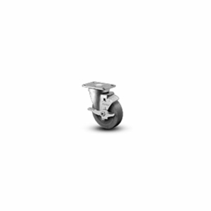 INSTITUTIONAL CASTER - SWIVEL WITH BRAKE 4" DIAMETER 325 LB. CAP. by Albion