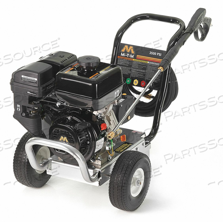 GAS PRESSURE WASHER 9HP 3500PSI 2.8GPM by Mi-T-M