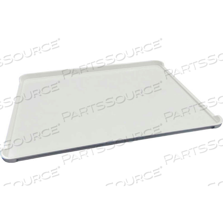 DRYING TRAY WITH DROP ENDS 29 7/8" X 23 7/8" X 1" WHITE by Molded Fiberglass