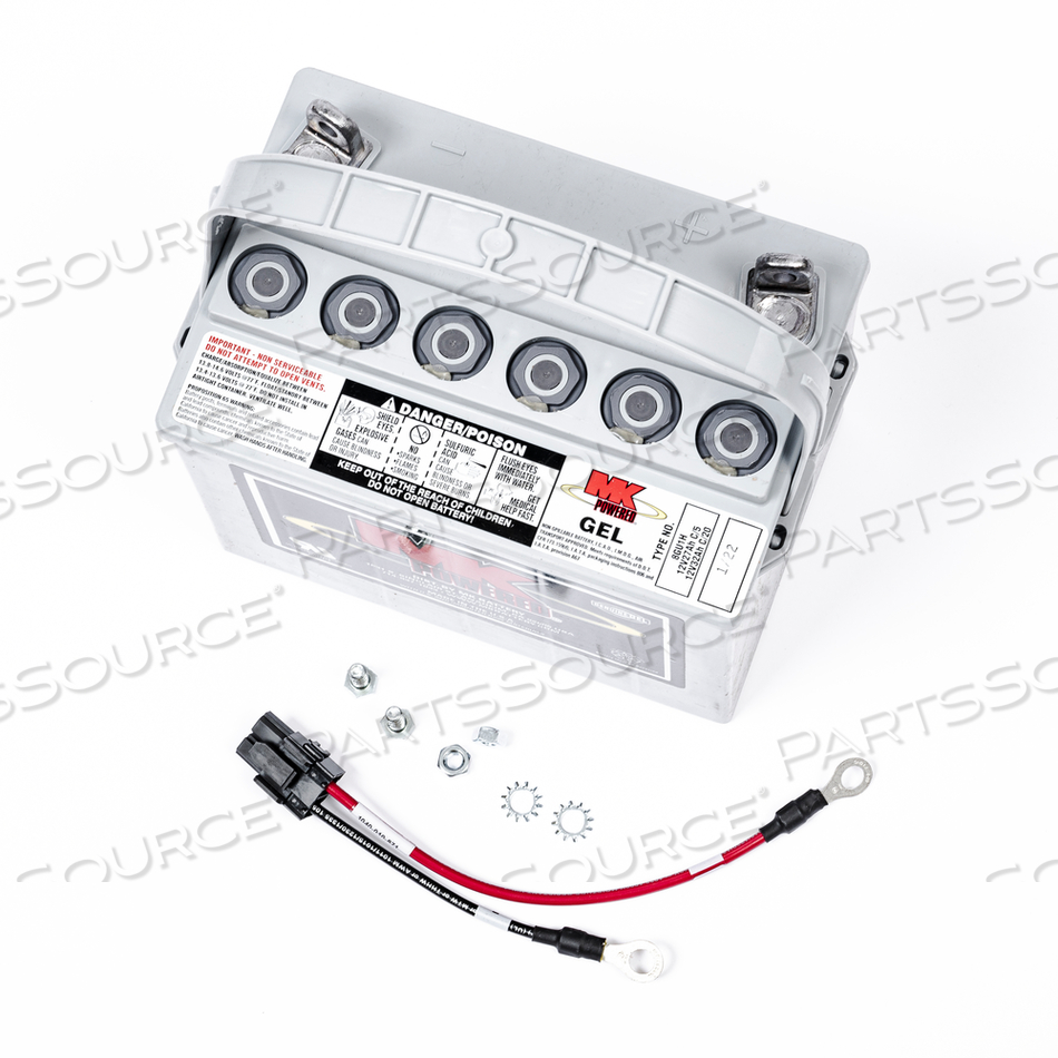 ASSEMBLY, BATTERY, FOR USE WITH: FOR MODEL 1025 (SM304) M-SERIES STRETCHER by Stryker Medical