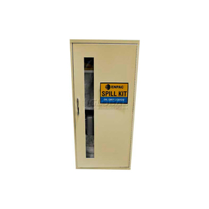 WALL MOUNT SPILL CONTAINMENT CABINET, LARGE, 12"W X 14"D X 28"H, AGGRESSIVE by Enpac