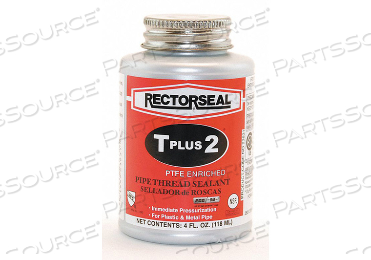 THREAD SEALANT WITH PTFE 4 OZ. WHITE by Rectorseal