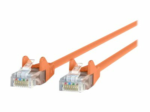BELKIN HIGH PERFORMANCE - PATCH CABLE - RJ-45 (M) TO RJ-45 (M) - 7 FT - UTP - CAT 6 - MOLDED, SNAGLESS - ORANGE - FOR OMNIVIEW SMB 1X16, SMB 1X8, OMNIVIEW SMB CAT5 KVM SWITCH by Belkin