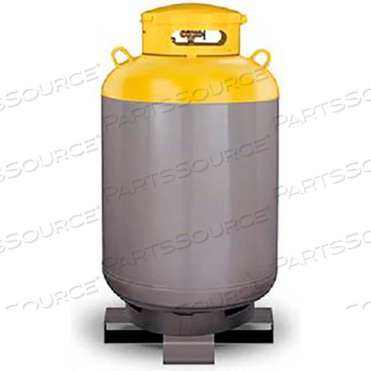 REFRIGERANT RECOVERY CYLINDER, 1000 LBS WITH FLOAT GAUGE by National Refrigeration Company REFRIGERANT RECOVERY CYLINDER, 1000 LBS WITH FLOAT GAUGE by National Refrigeration Company