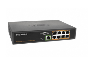 POE SWITCH CAMERA INPUTS 8 5-13/16 L by BV Tech