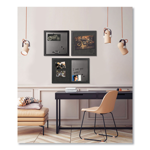 BLACK SHADOW MESSAGE BOARD SET, ASSORTED SIZES AND COLORS, 3/SET by MasterVision