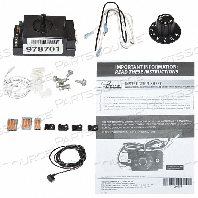 ELECTRONIC CONTROL RETRO KIT GDM by True Food Service Equipment