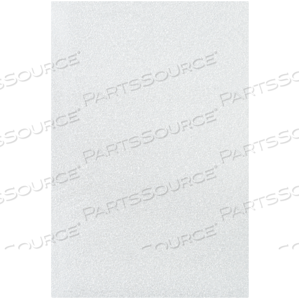 FLUSH CUT FOAM POUCHES, 8" X 12", WHITE, 150/CASE by BOX Partners (Box Acquisitions, LLC)