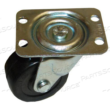 PLATE MOUNT CASTER, NOBRAKE 2 W 1-7/8 X 2-5/16 