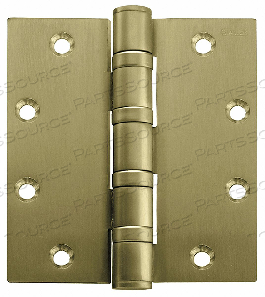 TEMPLATE HINGE FLUSH BALL BRIGHT BRASS by Stanley TEMPLATE HINGE FLUSH BALL BRIGHT BRASS by Stanley
