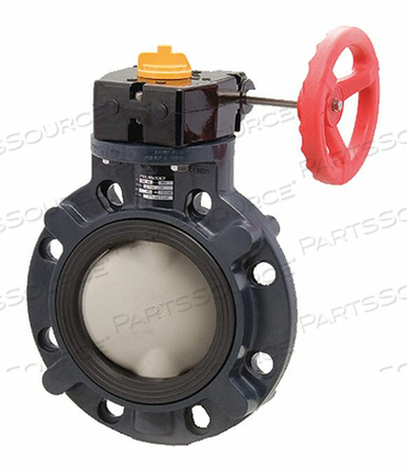 BUTTERFLY VALVE 6 PIPE SIZE PVC by Asahi