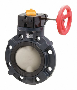 BUTTERFLY VALVE 6 PIPE SIZE PVC by Asahi