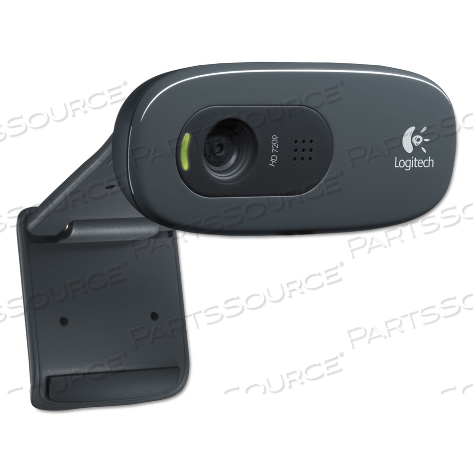 C270 HD WEBCAM, 1280 PIXELS X 720 PIXELS, 1 MPIXEL, BLACK by Logitech