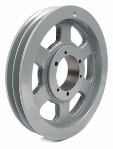 STANDARD V-BELT PULLEY, BUSHED BORE, 2 GROOVE, 10.3 IN OD, FOR 5V/5VX BELT SECTION by TB Wood's STANDARD V-BELT PULLEY, BUSHED BORE, 2 GROOVE, 10.3 IN OD, FOR 5V/5VX BELT SECTION by TB Wood's