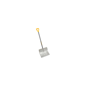 TRUETEMPER 18" ALUMINUM BLADE COMBO SNOW SHOVEL W/ STEEL EXTRA WIDE D-GRIP HANDLE by True Temper