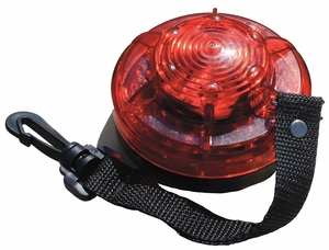 WARNING LIGHT RED LED 2 AA BATTERIES by Railhead Gear