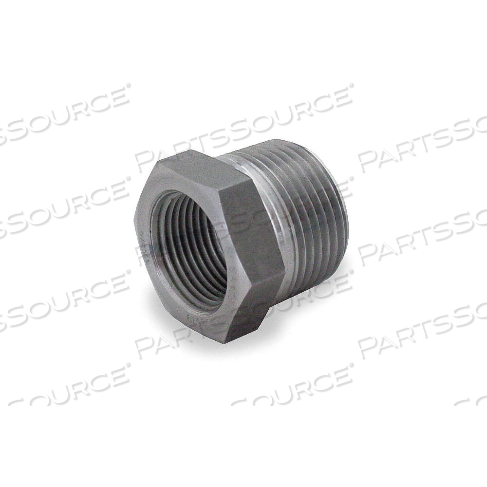 BUSHING, FORGED STEEL, 2 1/2 IN X 2 IN FITTING PIPE SIZE, MALE NPT X FEMALE NPT, CLASS 3000 by Approved Vendor BUSHING, FORGED STEEL, 2 1/2 IN X 2 IN FITTING PIPE SIZE, MALE NPT X FEMALE NPT, CLASS 3000 by Approved Vendor