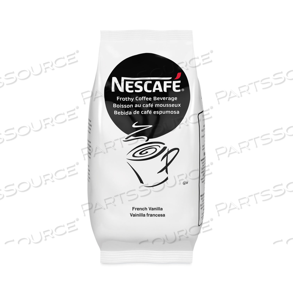 FROTHY COFFEE BEVERAGE, FRENCH VANILLA, 2 LB BAG by Nescafe FROTHY COFFEE BEVERAGE, FRENCH VANILLA, 2 LB BAG by Nescafe