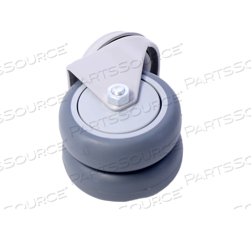 3 IN SWIVEL TWIN WHEEL CASTER by Arjo Inc. 3 IN SWIVEL TWIN WHEEL CASTER by Arjo Inc.