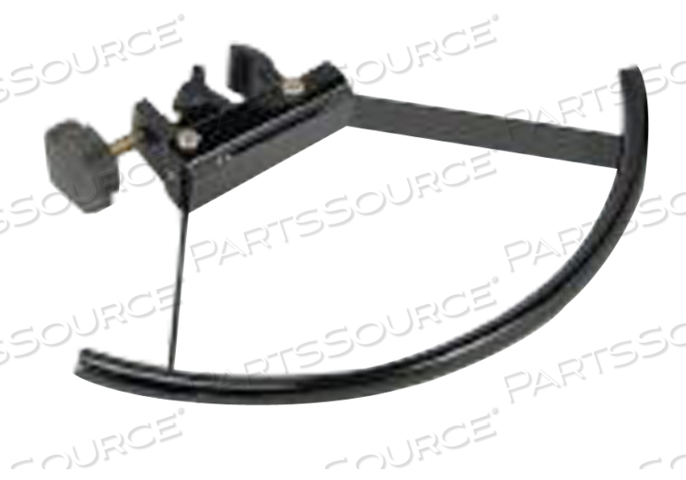 HANDLE, STAINLESS STEEL. INCLUDES CLAMP. by Pedigo Products, Inc.