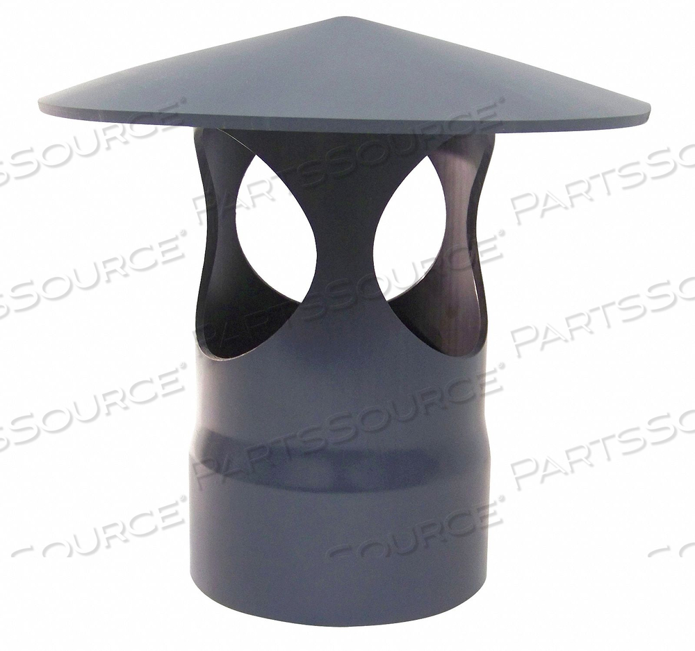 RAIN CAP 10 DUCT SIZE by Plastic Supply & Manufacturing Co., Inc.