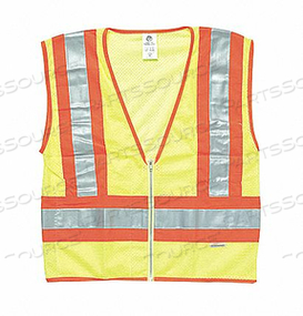 HIGH VISIBILITY VEST CLASS 2 XL LIME by ML Kishigo