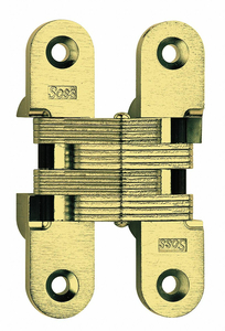 HINGE INVISIBLE SATIN BRASS 4 5/8 IN by Soss