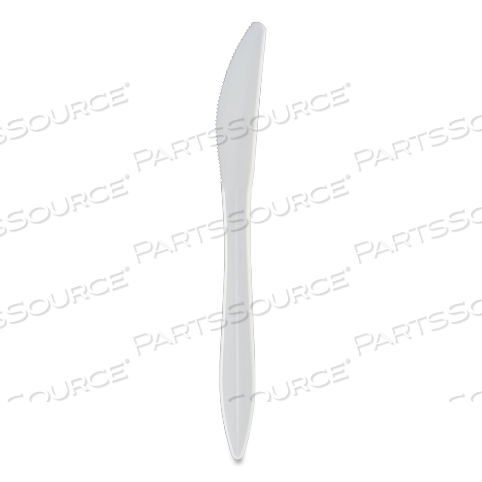 INDIVIDUALLY WRAPPED MEDIUMWEIGHT CUTLERY, KNIVES, WHITE by Berkley Square INDIVIDUALLY WRAPPED MEDIUMWEIGHT CUTLERY, KNIVES, WHITE by Berkley Square