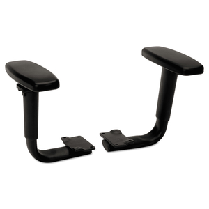 OPTIONAL HEIGHT-ADJUSTABLE T-ARMS FOR VOLT SERIES CHAIRS FOR HON VOLT SERIES TASK CHAIRS, BLACK, 2/SET by HON