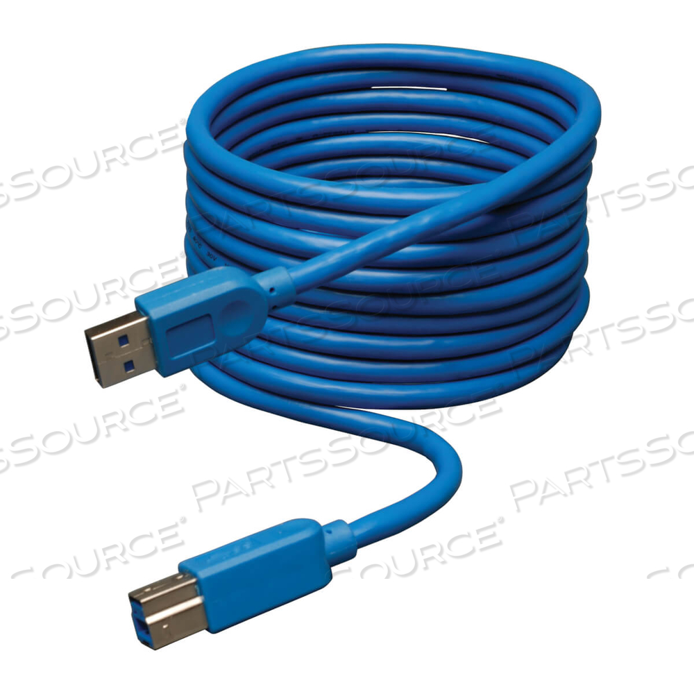 10FT USB 3.0 SUPERSPEED CABLE USB TYPE-A TO USB TYPE-B M/M 10' by Tripp Lite 10FT USB 3.0 SUPERSPEED CABLE USB TYPE-A TO USB TYPE-B M/M 10' by Tripp Lite