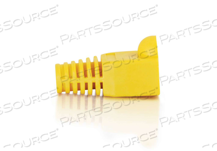 RJ45 PLUG COVER - 6.0MM OD YLW - 50 PK by Legrand AV (C2G)
