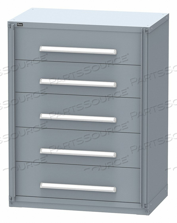 WEAPON STORAGE CABINET 5 DRAWERS 59 H by Stanley Vidmar WEAPON STORAGE CABINET 5 DRAWERS 59 H by Stanley Vidmar