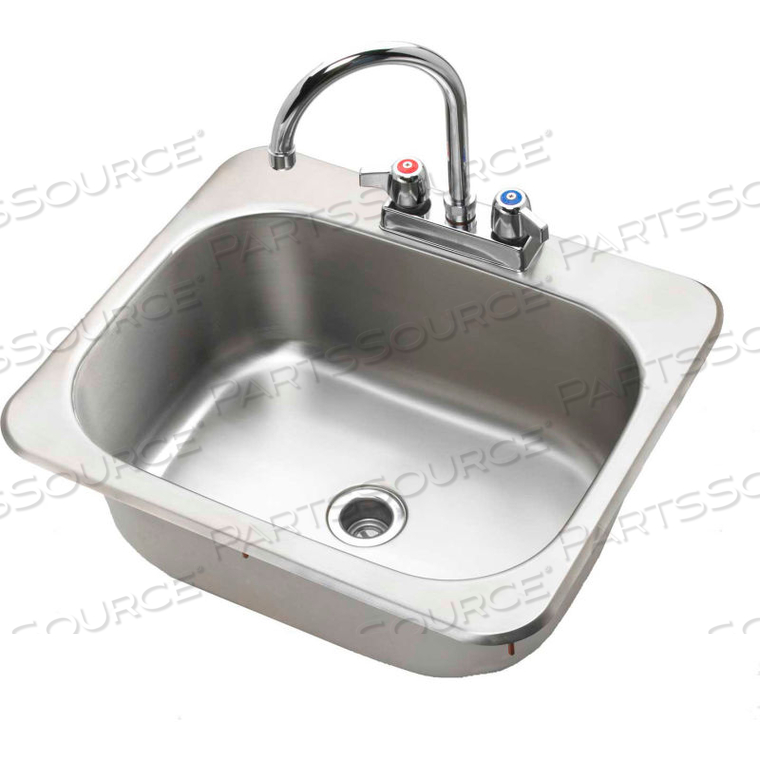 DROP-IN HAND SINK 20" X 17" by Krowne