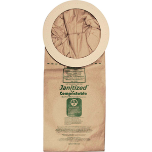 ADVANCE COMPOSTABLE VACUUM BAG FOR ADVANCE ADGILITY 10 QT. BACKPACK by Apc Filtration Inc