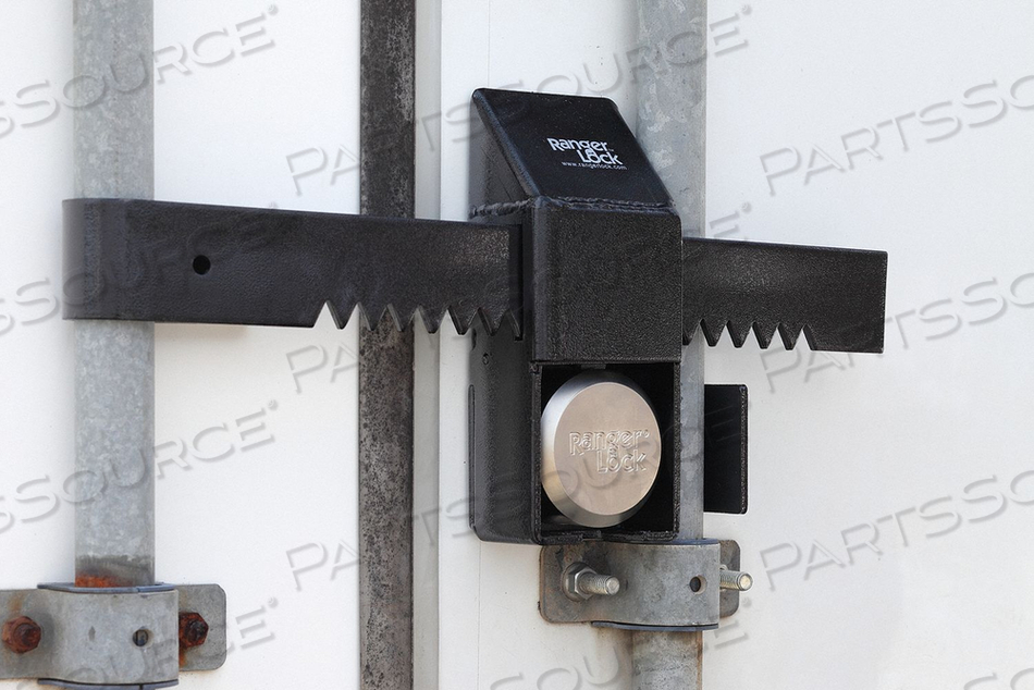 PADLOCK GUARD HARDENED STEEL BLK 15 L by Ranger Lock