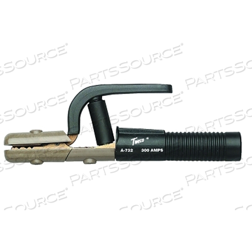 TONG ELECTRODE HOLDER, 300 A, COPPER ALLOY, FOR BALL POINT-2/0, 7/32 IN CAPACITY by Tweco TONG ELECTRODE HOLDER, 300 A, COPPER ALLOY, FOR BALL POINT-2/0, 7/32 IN CAPACITY by Tweco