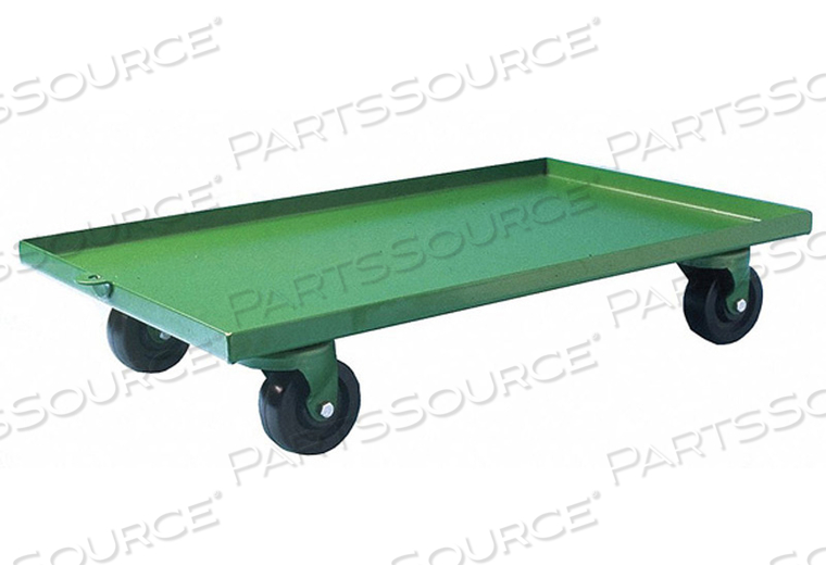 STEEL DOLLY - LIP-UP - 16" X 27" - 4" SEMI-STEEL WHEELS - 2000 LB. CAPACITY by Fairbanks Scale