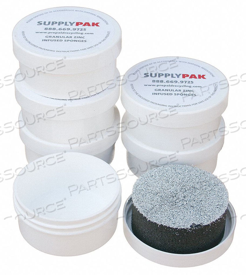 MERCURY SPONGE 2 OZ. PK6 by Supplypak