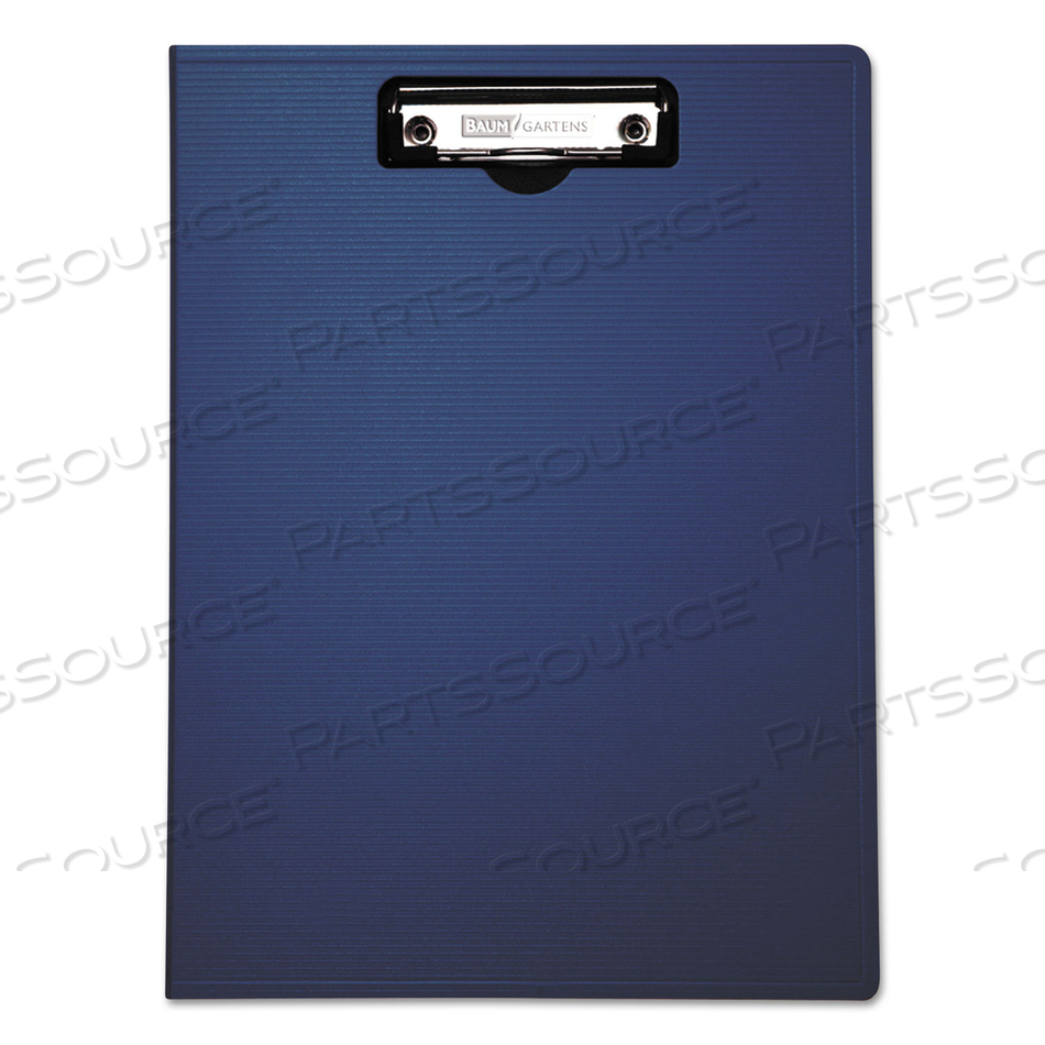 PORTFOLIO CLIPBOARD WITH LOW-PROFILE CLIP, PORTRAIT ORIENTATION, 0.5" CLIP CAPACITY, HOLDS 8.5 X 11 SHEETS, BLUE by Mobile OPS PORTFOLIO CLIPBOARD WITH LOW-PROFILE CLIP, PORTRAIT ORIENTATION, 0.5" CLIP CAPACITY, HOLDS 8.5 X 11 SHEETS, BLUE by Mobile OPS