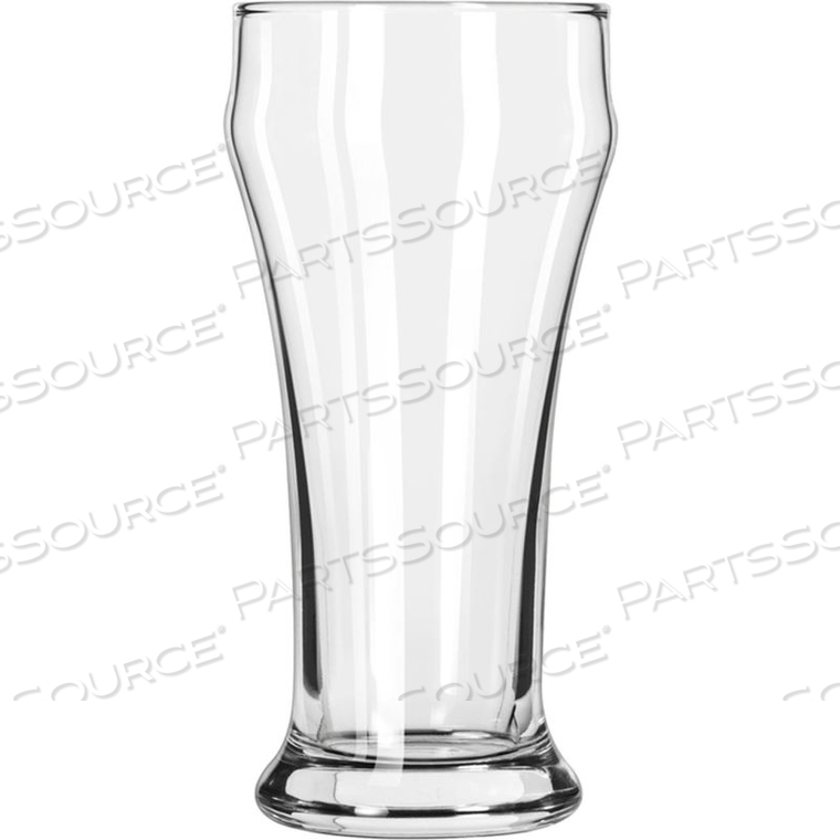 PILSNER GLASS, HEAVY BASE BULGE TOP 10 OZ., 36 PACK 