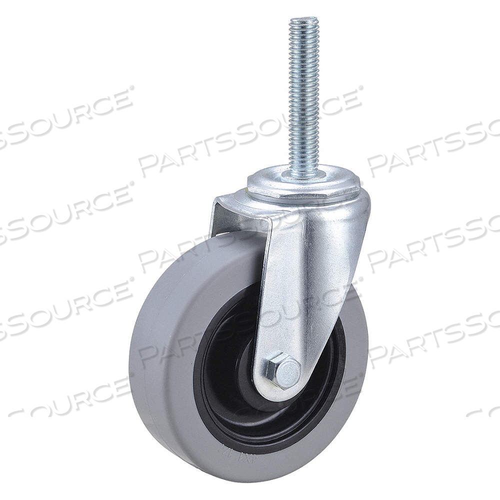 NSF-LISTED SANITARY THREADED STEM CASTER, 4 IN WHEEL DIA., 350 LB, SWIVEL CASTER by Approved Vendor NSF-LISTED SANITARY THREADED STEM CASTER, 4 IN WHEEL DIA., 350 LB, SWIVEL CASTER by Approved Vendor