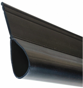 WEATHERSEAL BOTTOM BLACK 1-1/2 IN by American Garage Door Supply