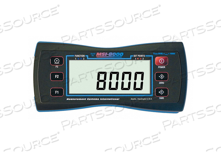 HAND HELD REMOTE BLK/BL PLSTC RBBR GRIP by MSI