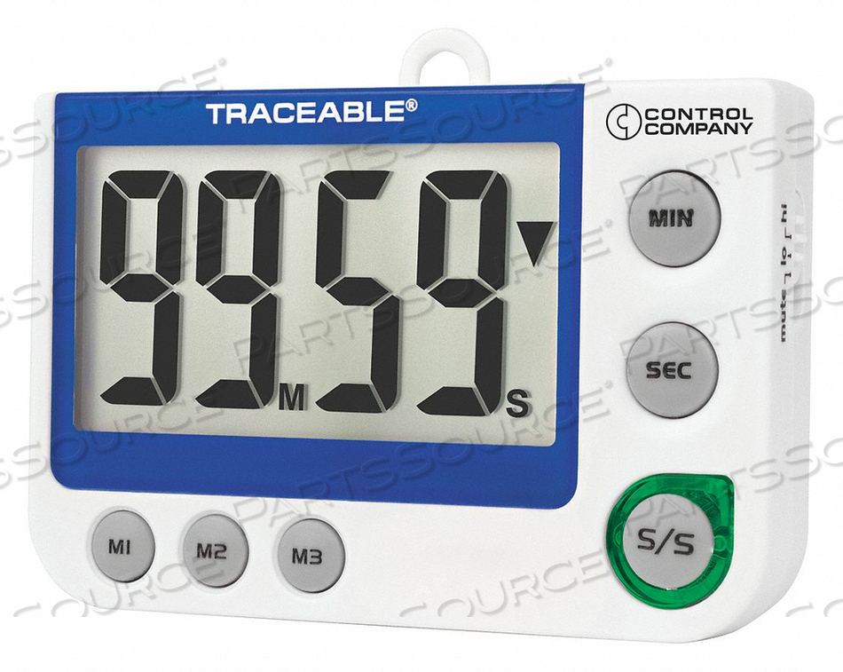 LED FLASH BIG DIGIT ALARM TIMER by Traceable LED FLASH BIG DIGIT ALARM TIMER by Traceable