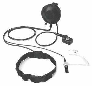 THROAT MICROPHONE W/PTT by Otto Engineering