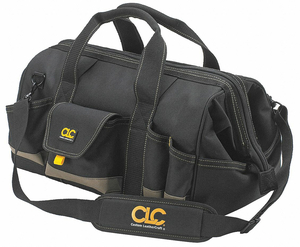 WIDE-MOUTH TOOL BAG 31 POCKETS 18 W by CLC (Custom Leathercraft)