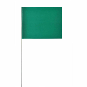 MARKING FLAGS - GREEN by National Marker Company