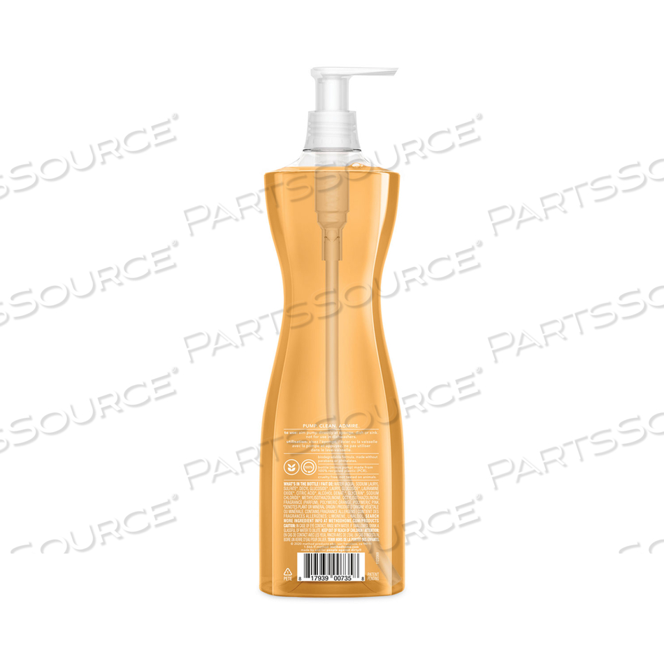 DISH SOAP, CLEMENTINE, 18 OZ PUMP BOTTLE by Method